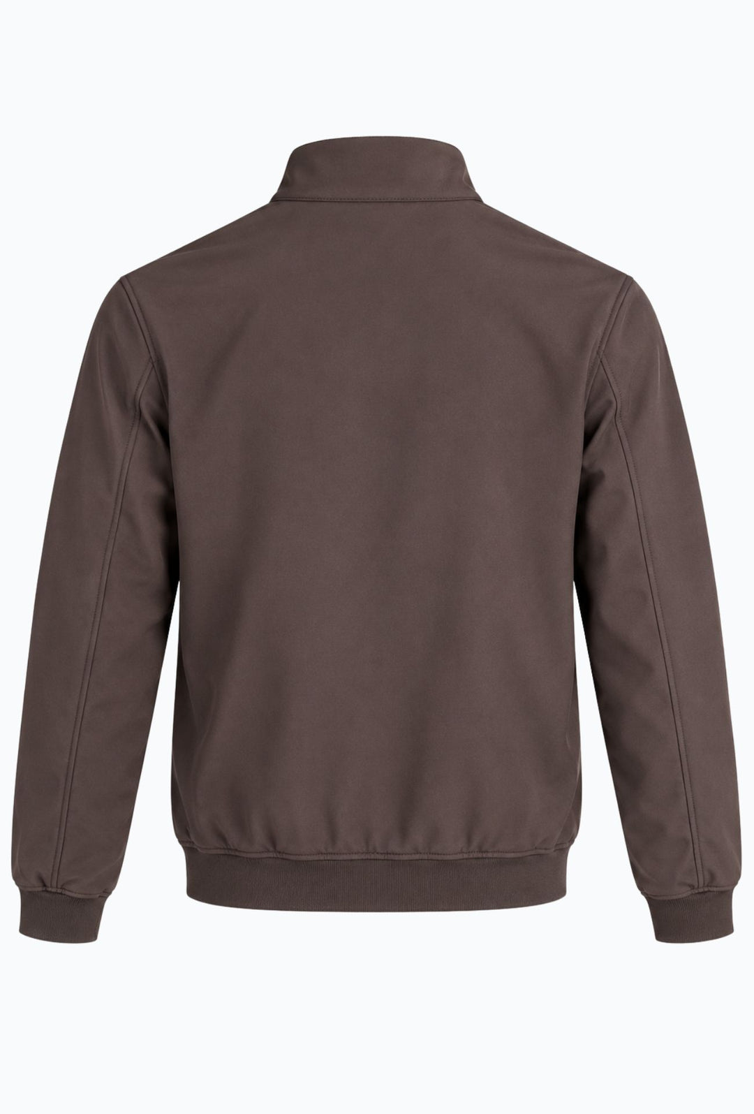 Giubbino Uomo Slim Norway Waterproof con Interno in Pile senza cappuccio- MORO