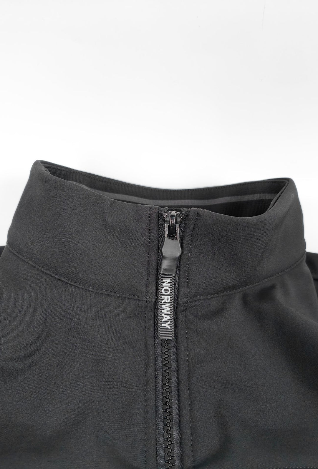 Giubbino Uomo Slim Norway Waterproof con Interno in Pile senza cappuccio  - NERO