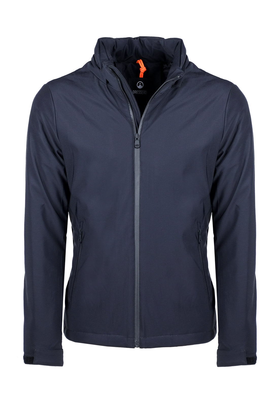 Giubbotto Uomo Tessuto tecnico Cappuccio Smontabile - BLU