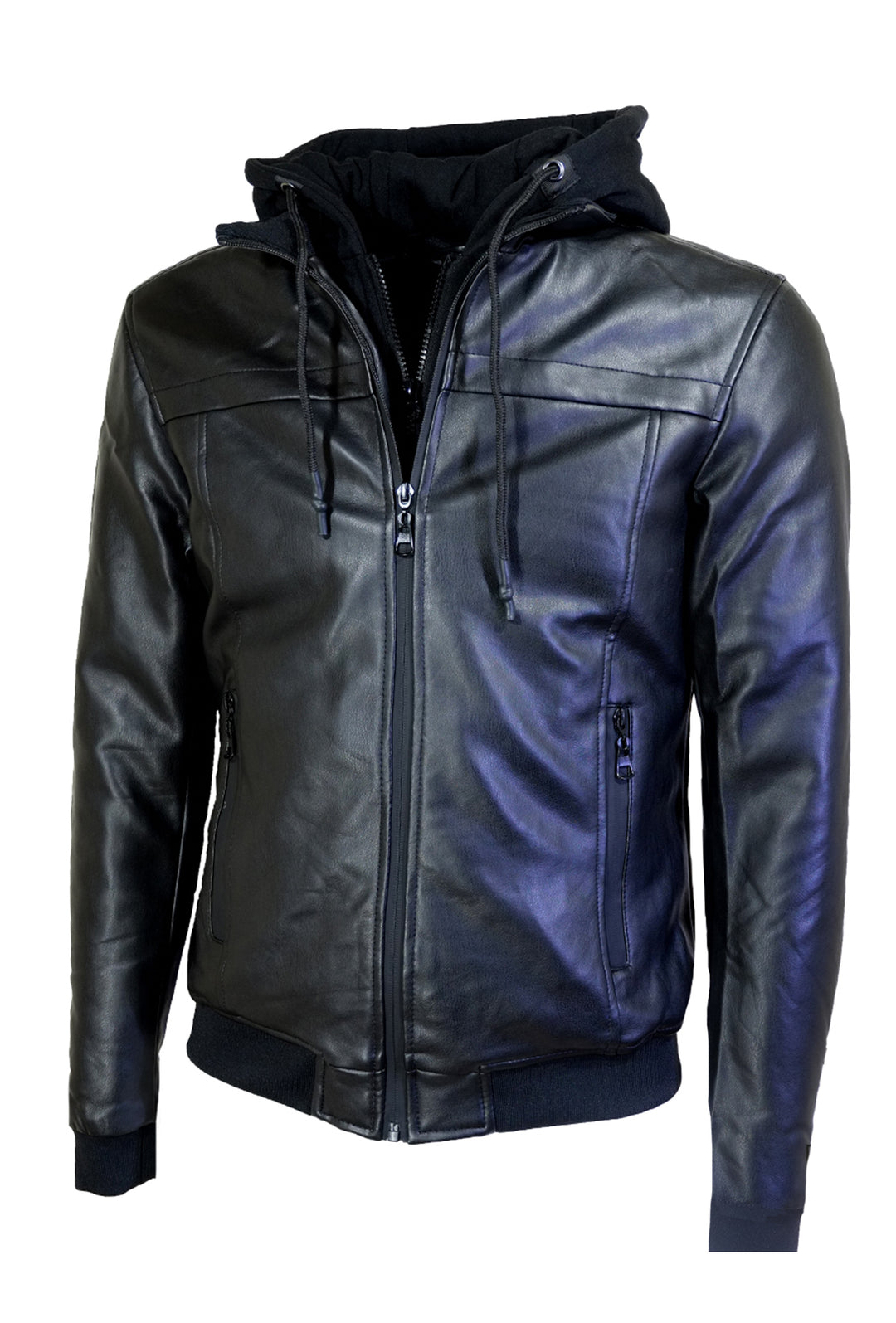 Giubbotto Bomber Giubbotto Motociclista Ecopelle Evoga Giubbotto