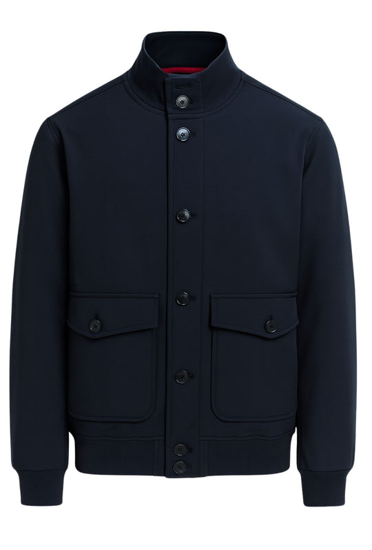 Giubbotto uomo dresserd tessuto tecnico con tasconi