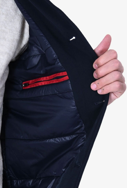 Giubbotto uomo dresserd tessuto tecnico con tasconi