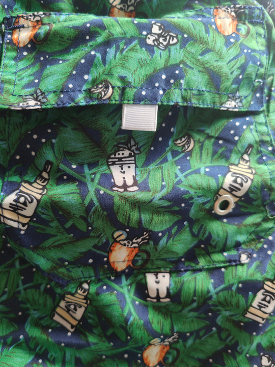 Costume da bagno uomo fantasia tropical mojito – VERDE TROPICALE