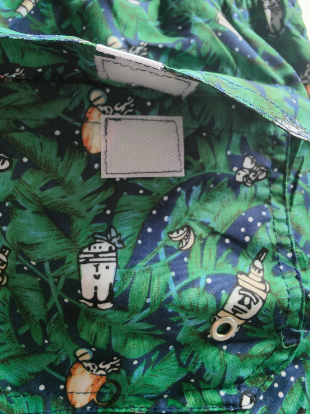 Costume da bagno uomo fantasia tropical mojito – VERDE TROPICALE