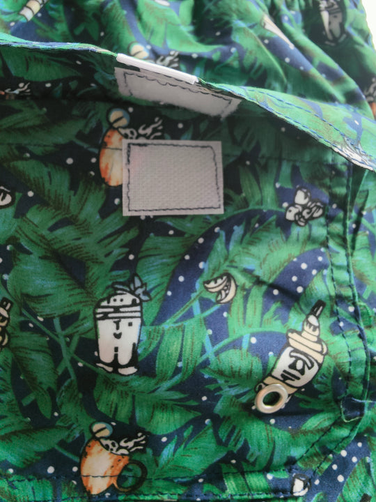 Costume da bagno uomo fantasia tropical mojito – VERDE TROPICALE