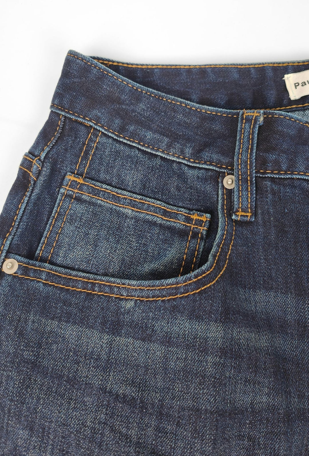 Jeans Uomo Regular Fit Effetto Sfumato DRESSERD 5 tasche – LAVAGGIO BLU SCURO