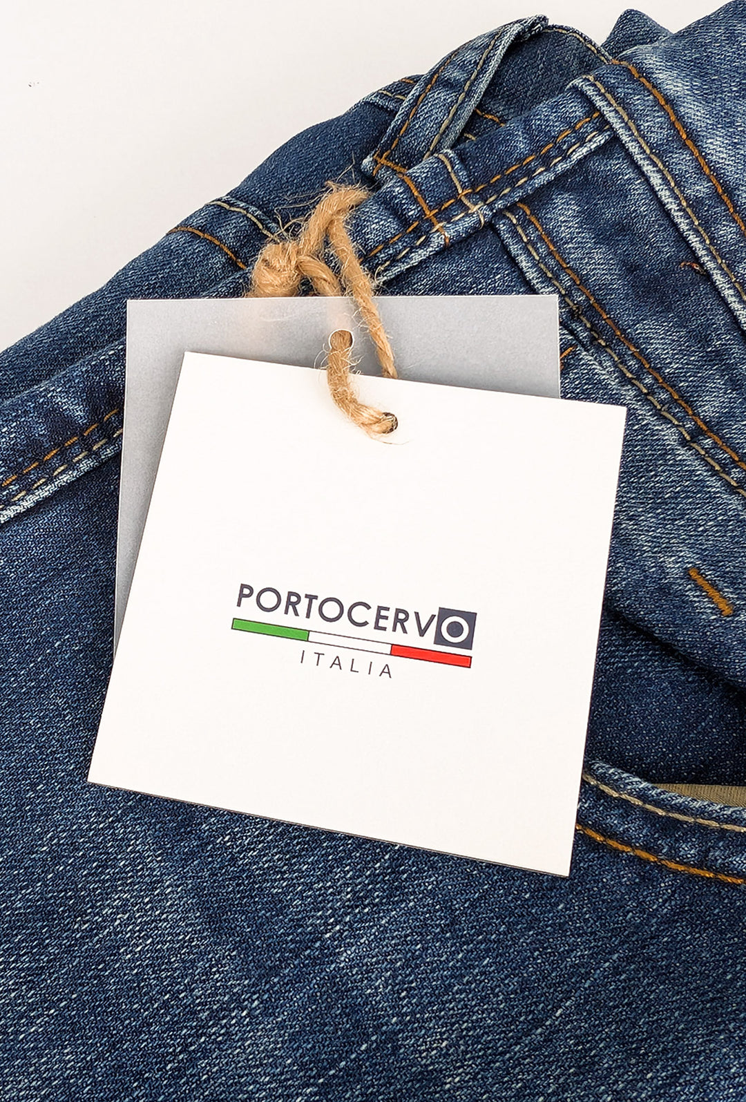 Pantalone in Jeans Portocervo Slim Fit modello elasticizzato estivo