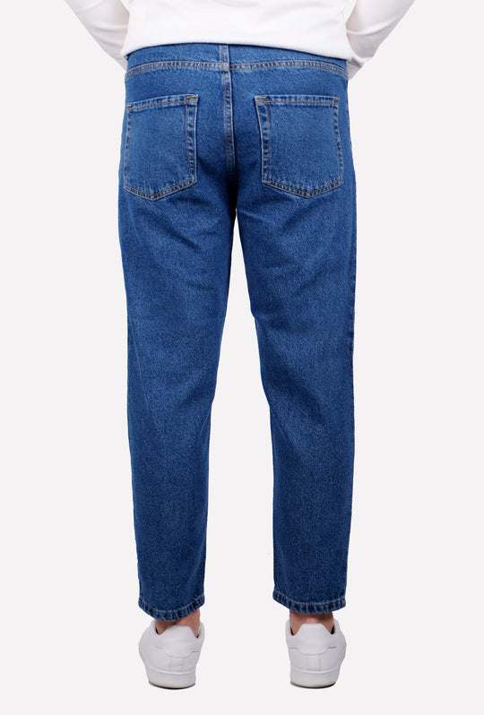 Pantalone Jeans Uomo tela fissa denim capri