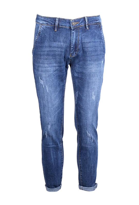 Jeans Uomo tasca america gamba stretta Dresserd