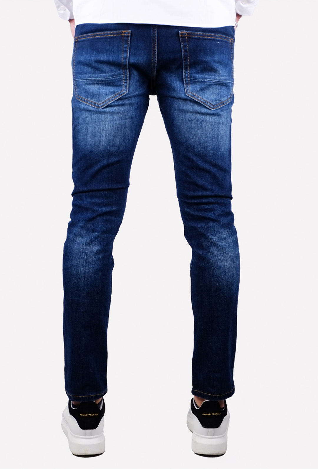 Jeans Uomo pantalone gamba stretta gamba stretta Dresserd