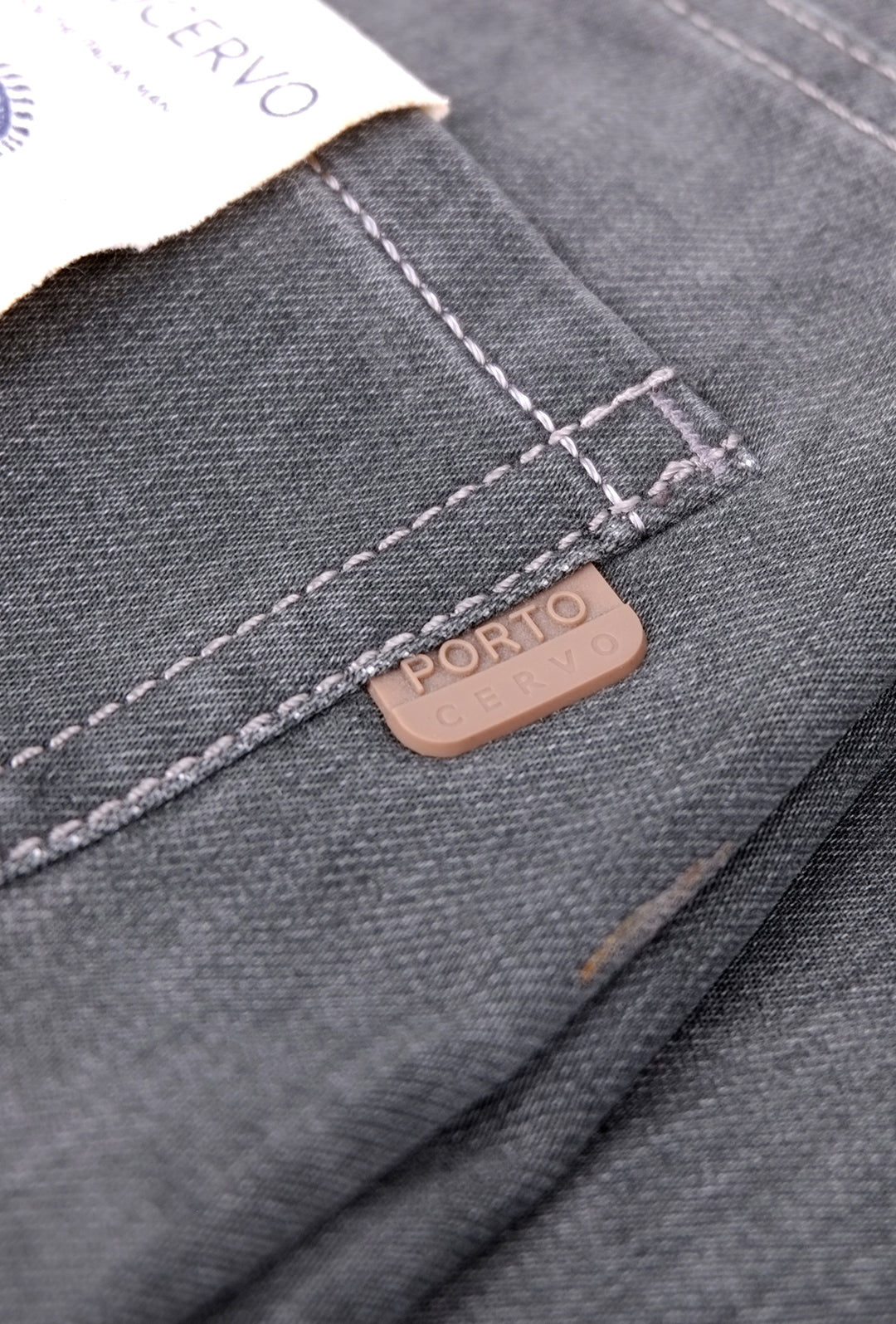 Pantalone Uomo Gamba Regular fit in cotone invernale - GRIGIO