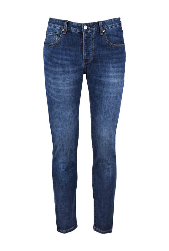 Pantalone Uomo Jeans lungo slim fit