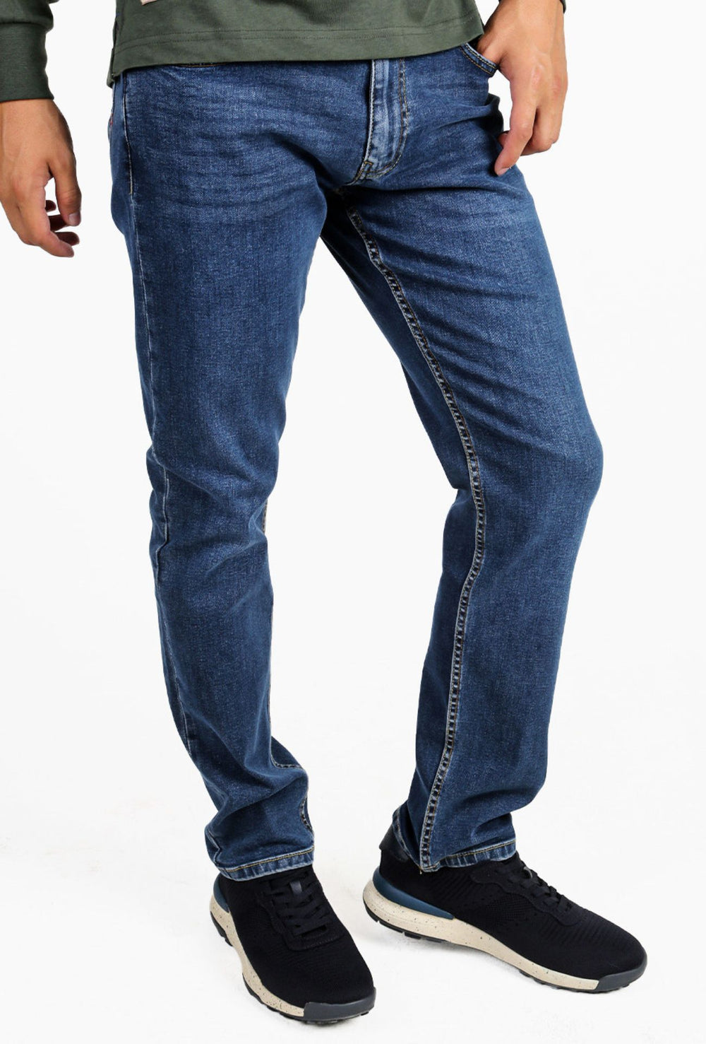 Jeans Uomo Coveri Moving Regular Fit Denim