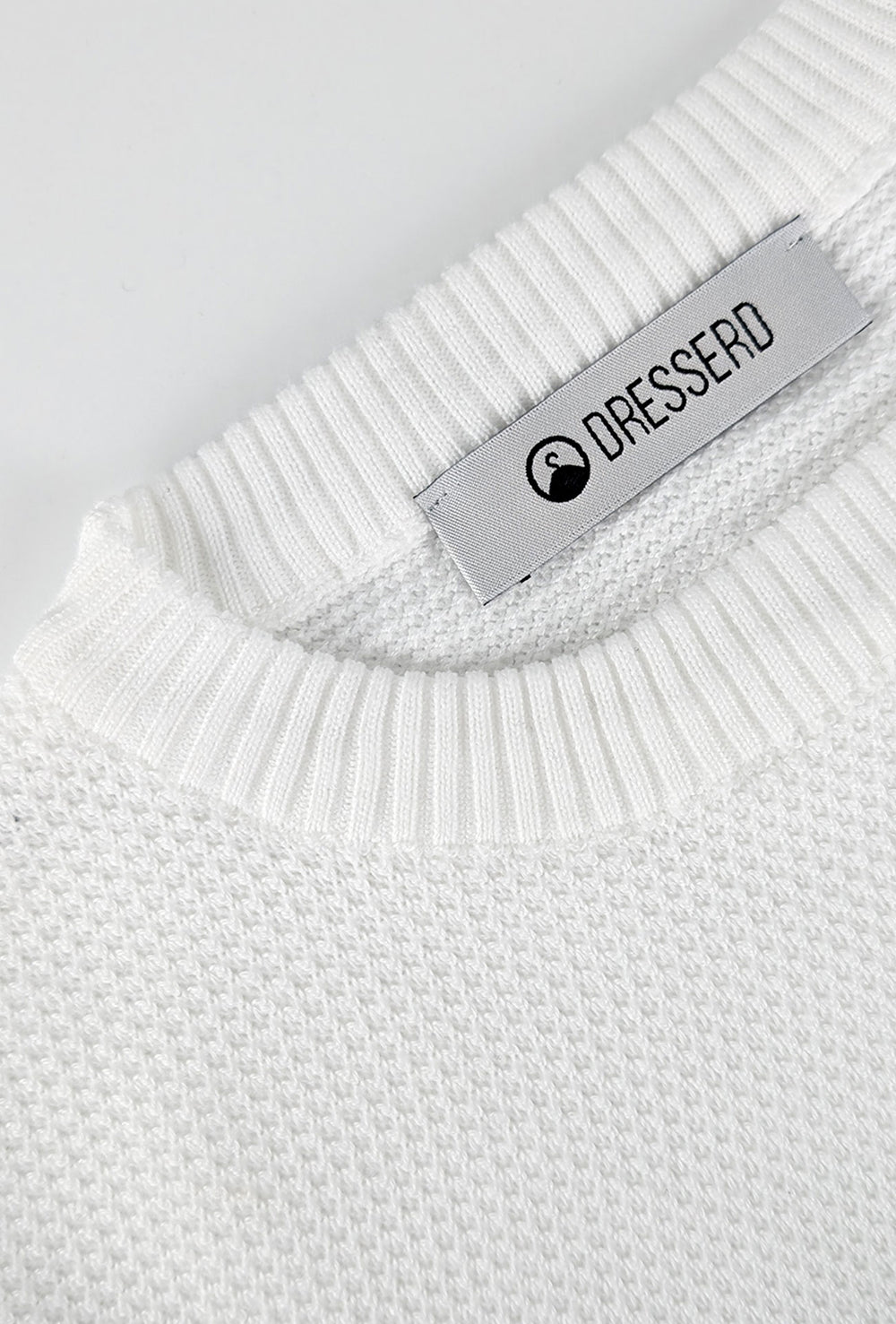 Maglione uomo girocollo Trama lavorata, semi slim fit - GRIGIO