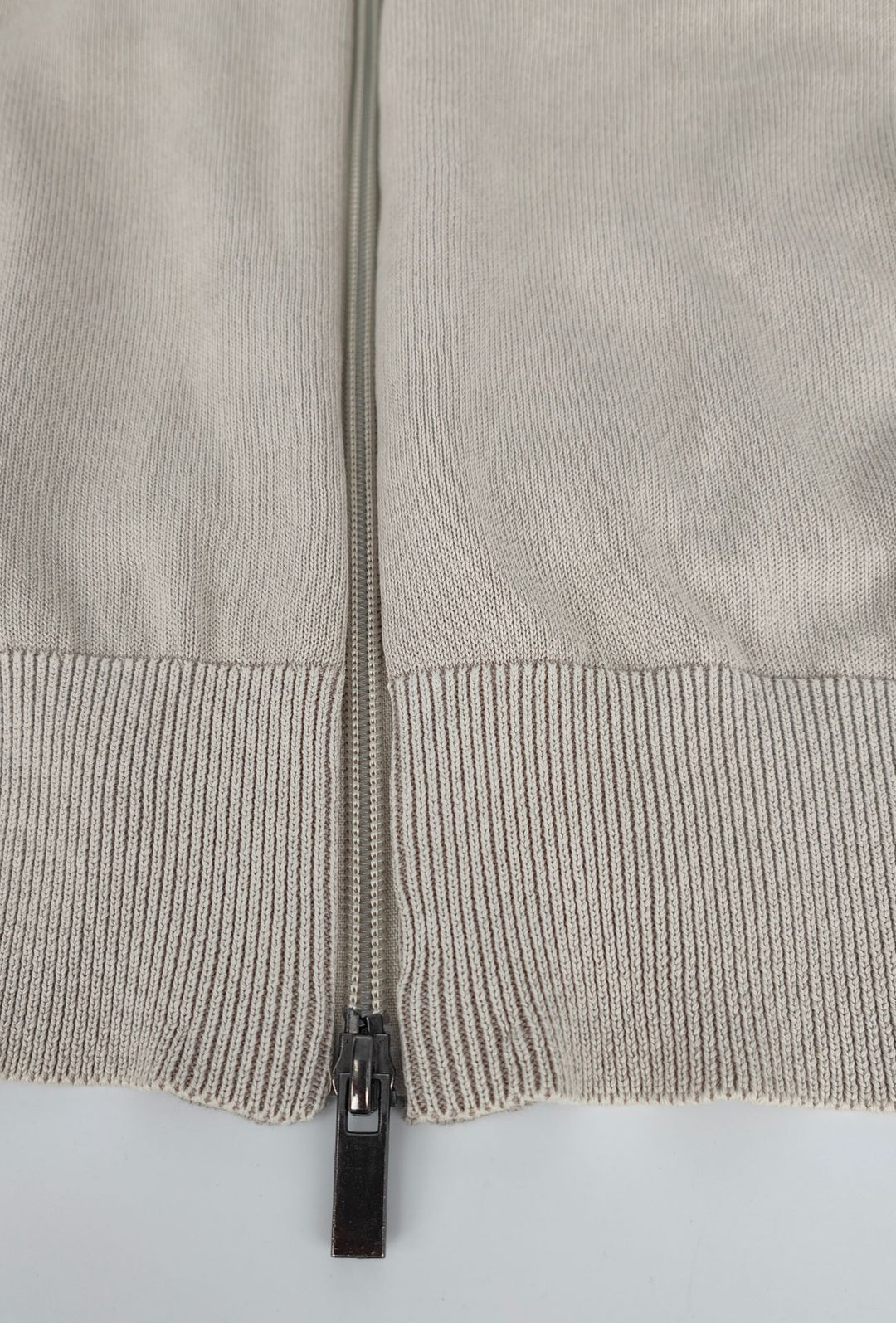 Maglioncino Uomo Full Zip 100% cotone DRESSERD- BEIGE