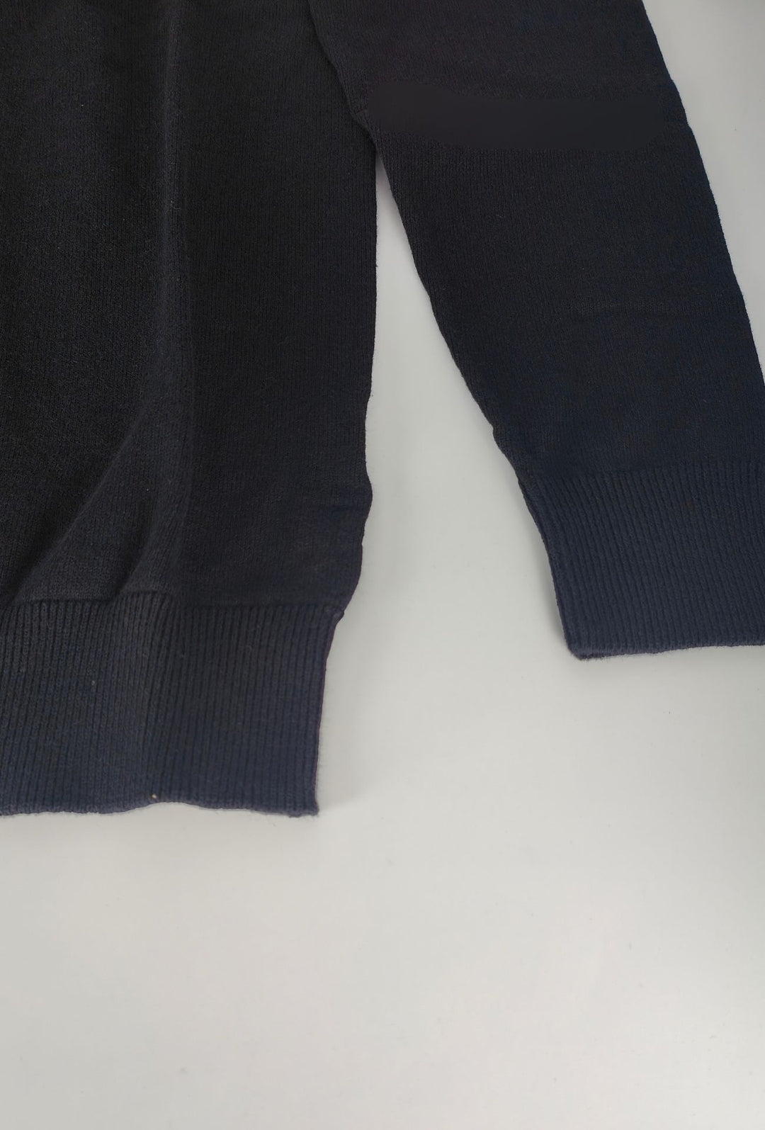 Maglioncino Uomo ESERCITO Girocollo  in Cotone con Logo Ricamato- NERO