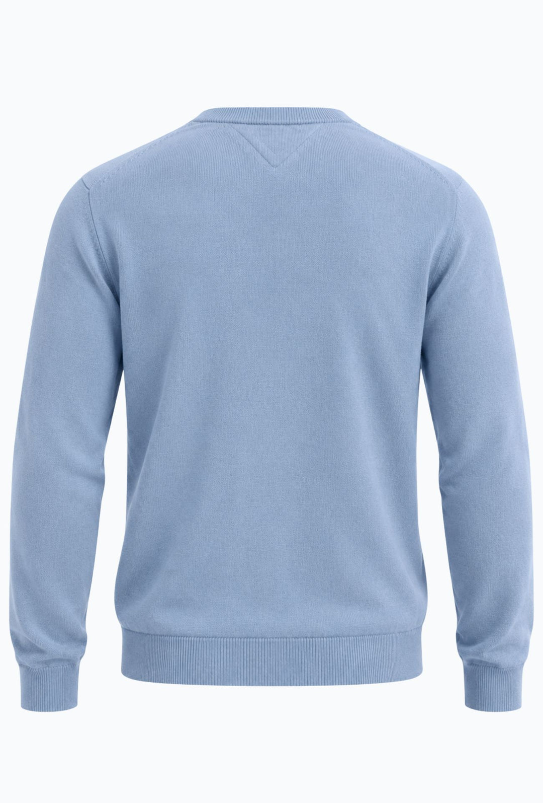Pullover Uomo Tommy Hilfiger  Cotone e Cashmere- AZZURRO POLVERE
