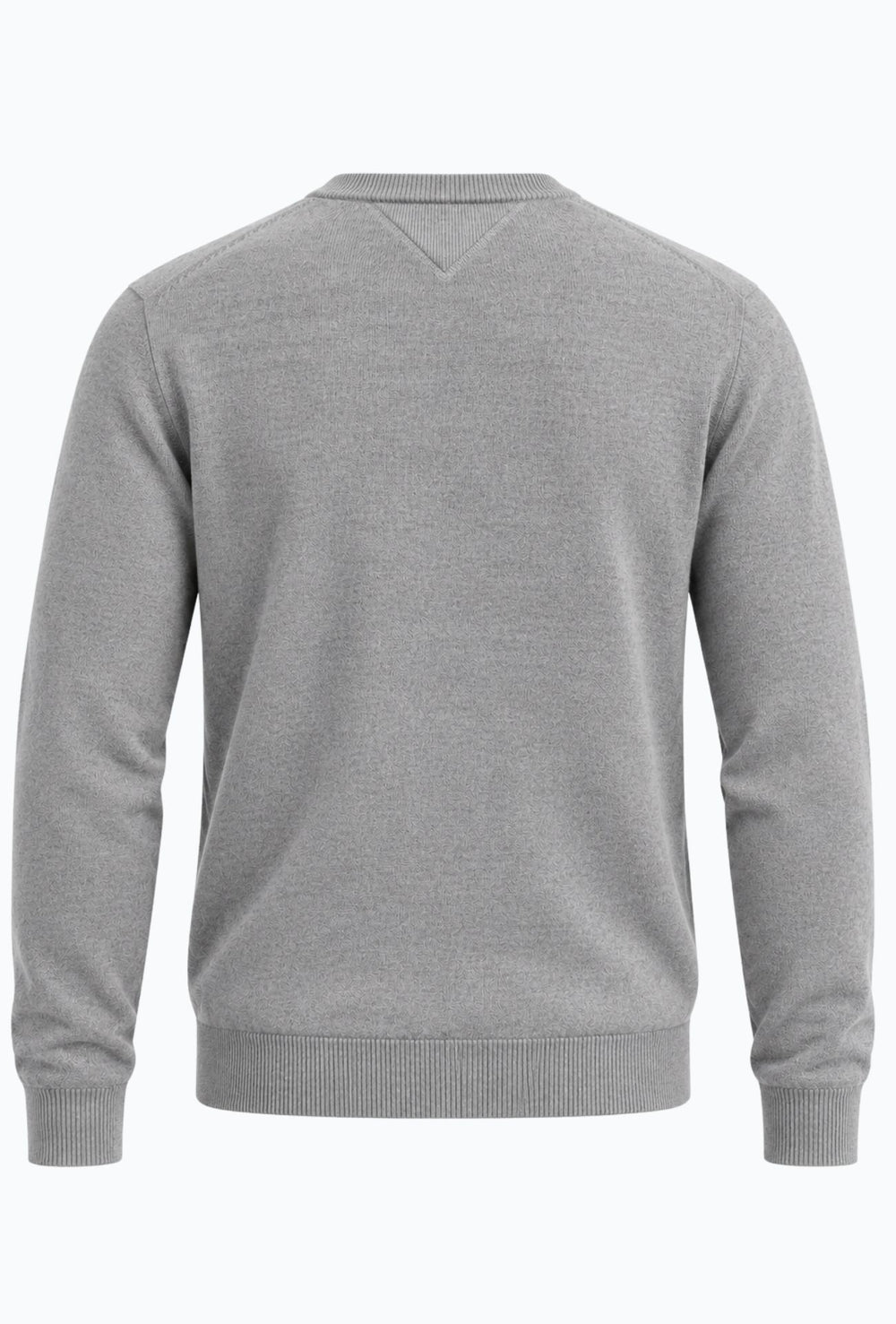Pullover Uomo Tommy Hilfiger  Cotone e Cashmere- GRIGIO MELANGE