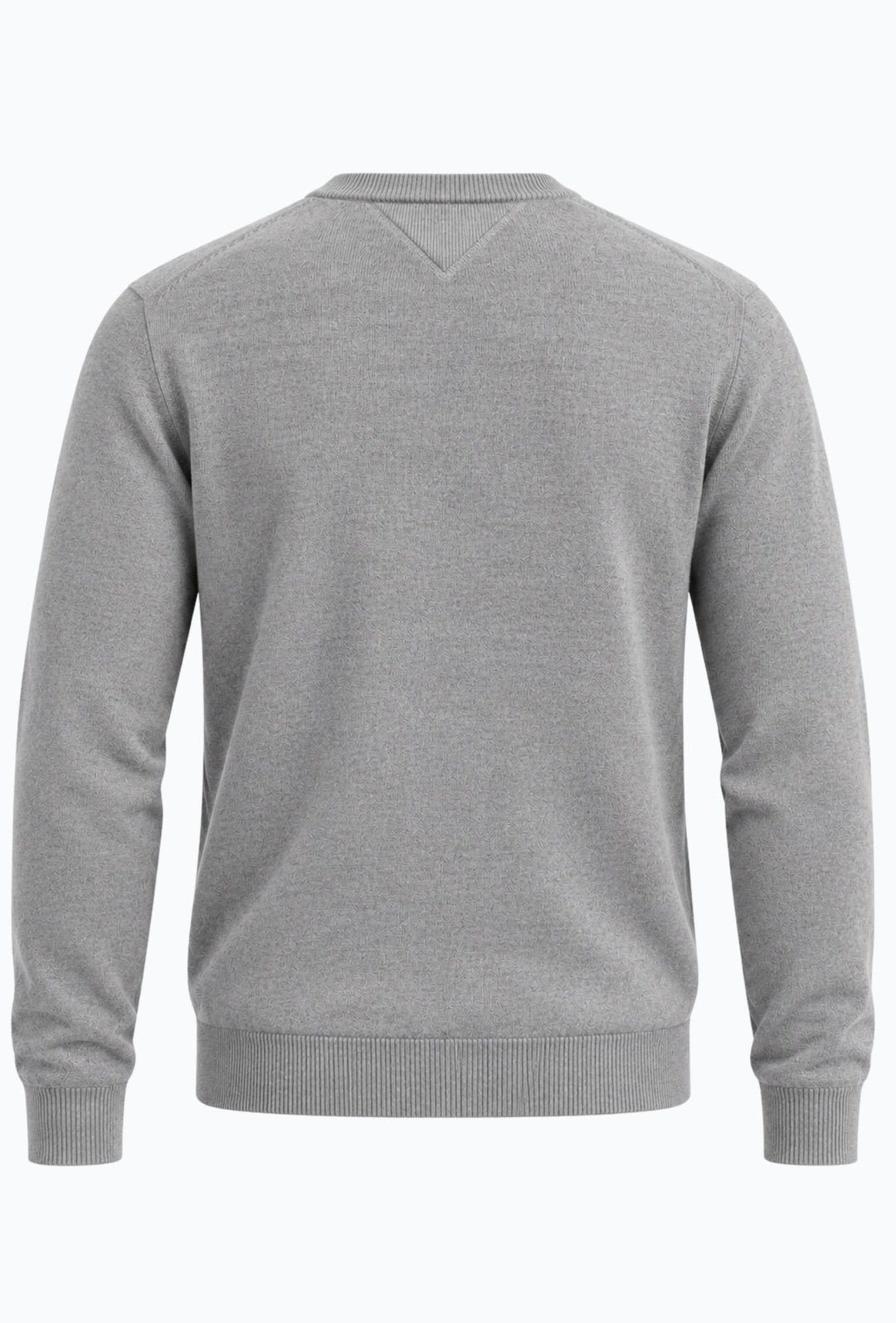 Pullover Uomo Tommy Hilfiger  Cotone e Cashmere- GRIGIO MELANGE