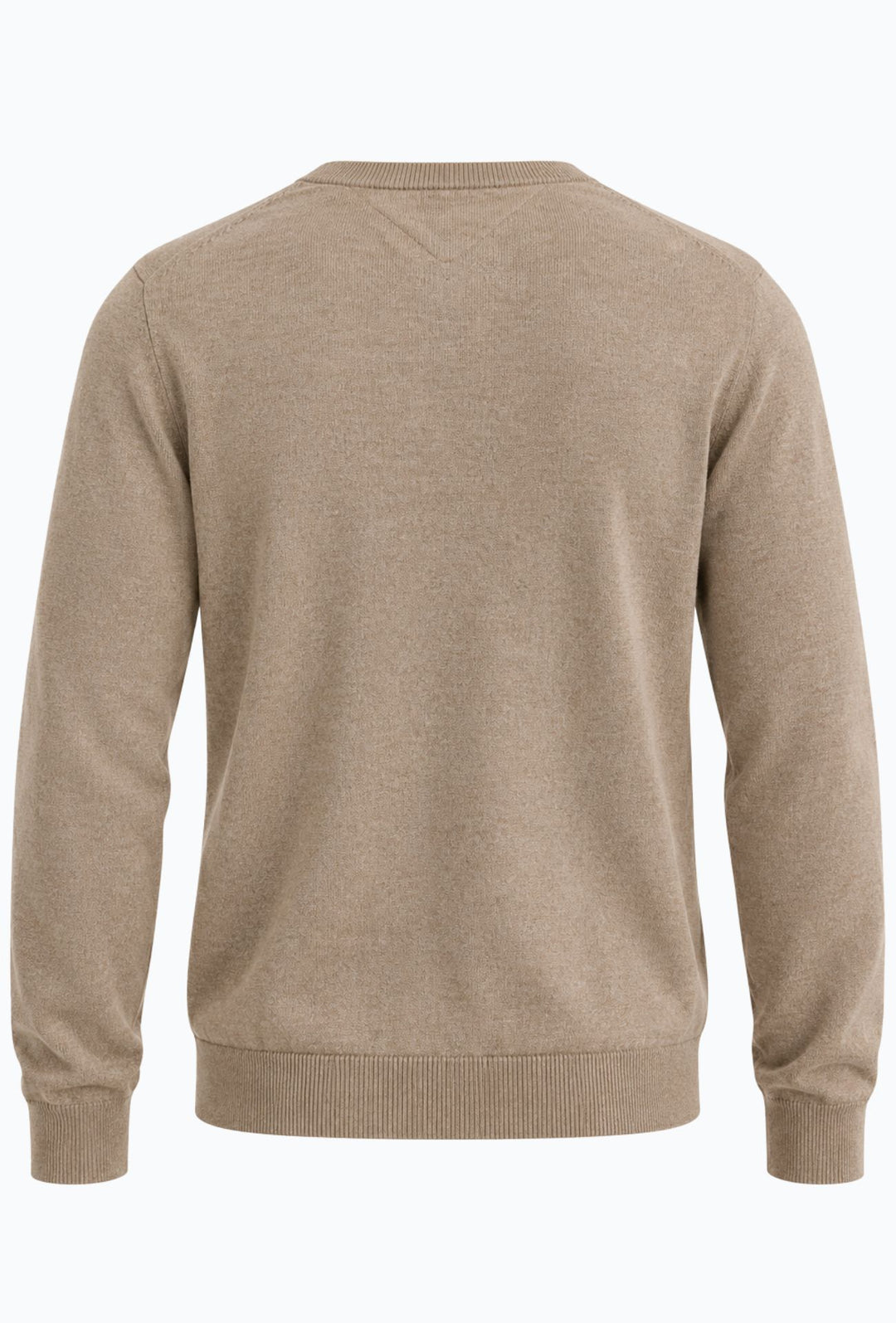 Pullover Uomo Tommy Hilfiger  Cotone e Cashmere- BEIGE MELANGE