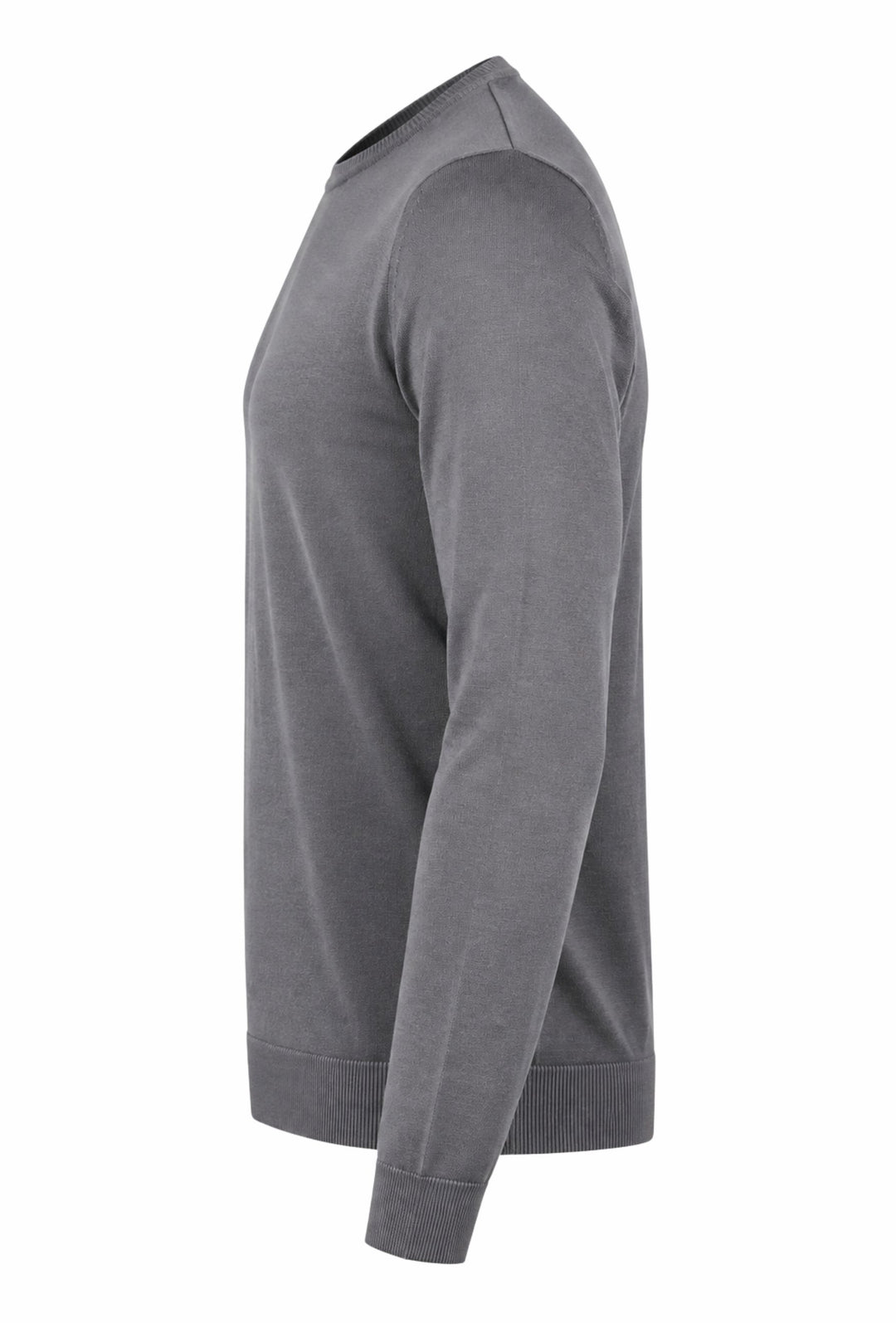 Maglioncino Dresserd manica lunga in 100% Cotone - GRIGIO SCURO