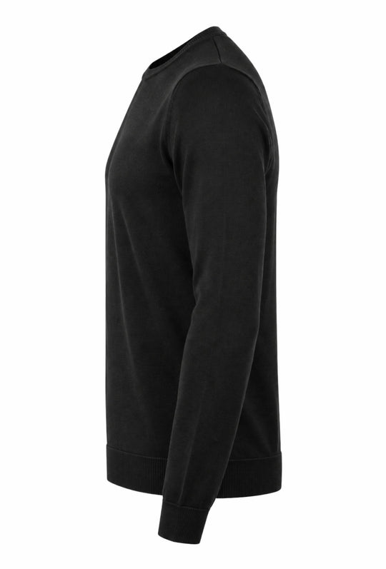 Maglioncino Dresserd manica lunga in 100% Cotone - NERO