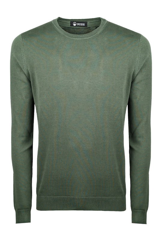 Maglioncino Dresserd manica lunga in 100% Cotone - VERDE