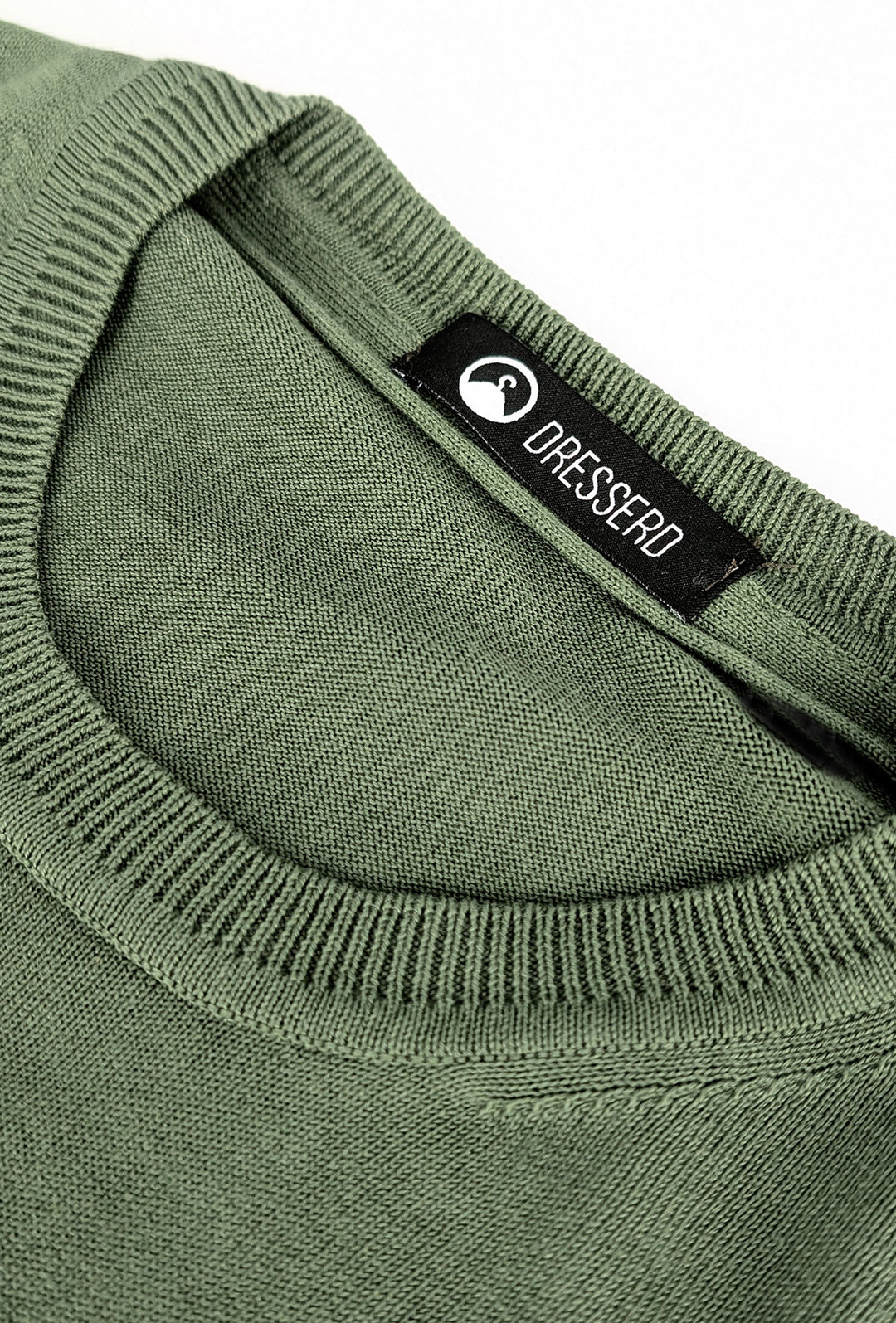 Maglioncino Dresserd manica lunga in 100% Cotone - VERDE