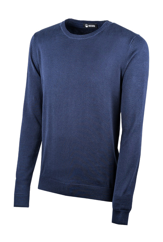 Maglioncino Dresserd manica lunga in 100% Cotone - BLU