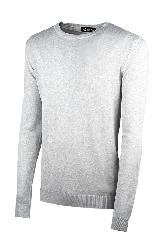 Maglioncino Dresserd manica lunga in 100% Cotone - GRIGIO