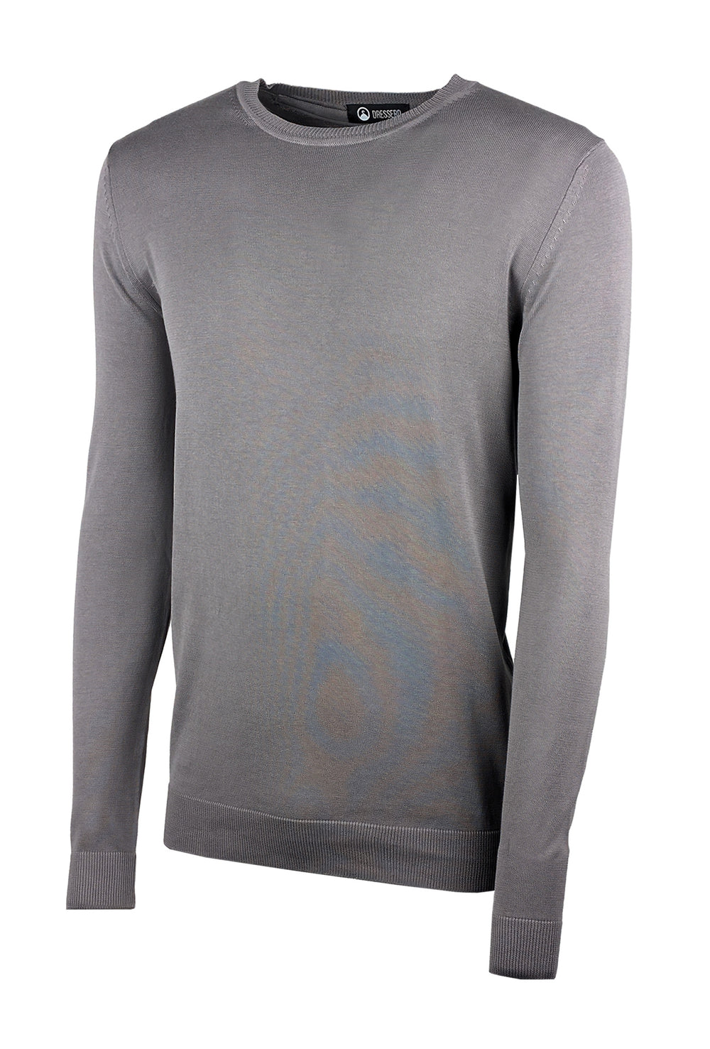 Maglioncino Dresserd manica lunga in 100% Cotone - GRIGIO SCURO