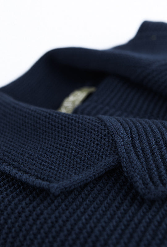 Cardigan uomo Giacca Doppio petto Invernale Dresserd - BLU
