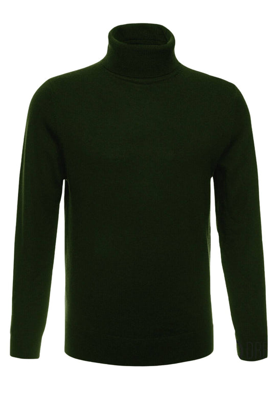 Maglia uomo Dolcevita Viscosa Dresserd - VERDE