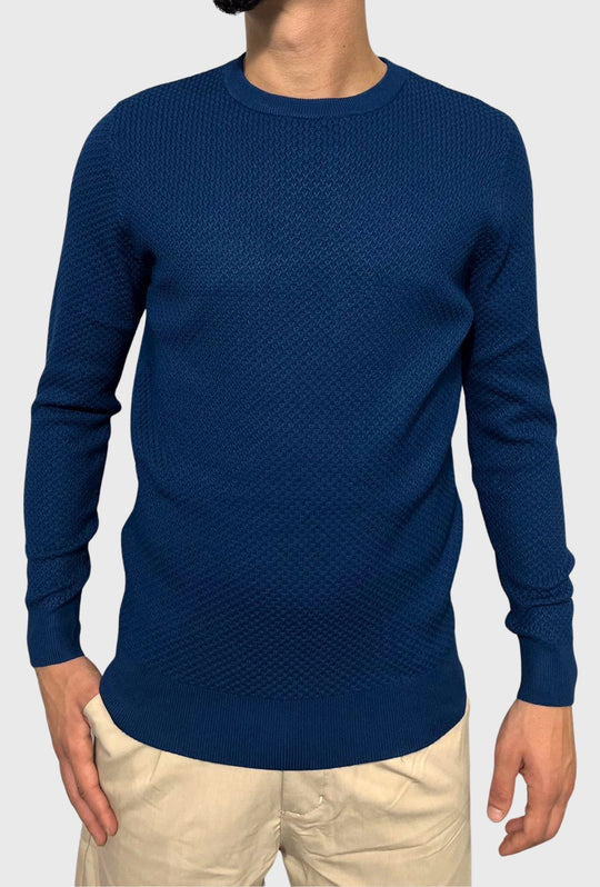 Maglioncino uomo trama lavorata girocollo Dresserd - AVIO