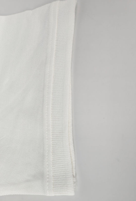 Polo Uomo NORWAY mezza manica 100% Cotone Tinta Unita - BIANCO