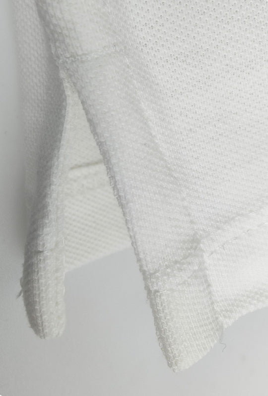 Polo Uomo NORWAY mezza manica 100% Cotone Tinta Unita - BIANCO