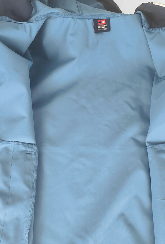 Giubbino Tecnico Uomo Norway  con Cappuccio- BLU NAVY