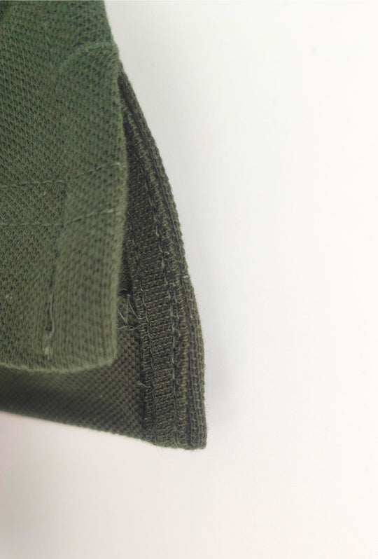 Polo Uomo NORWAY mezza manica 100% Cotone Tinta Unita - VERDE MILITARE