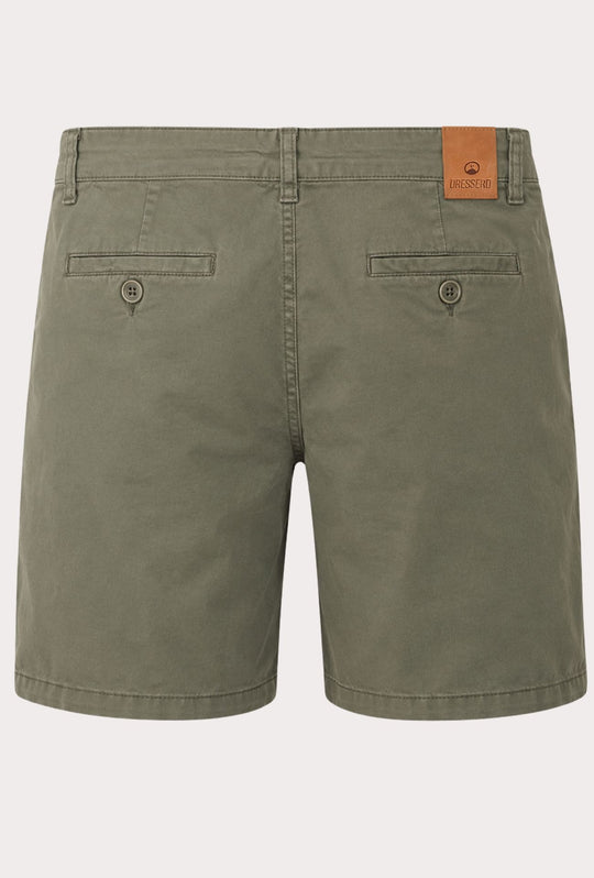Bermuda uomo tasca america in cotone Pantaloncino Dresserd - VERDE