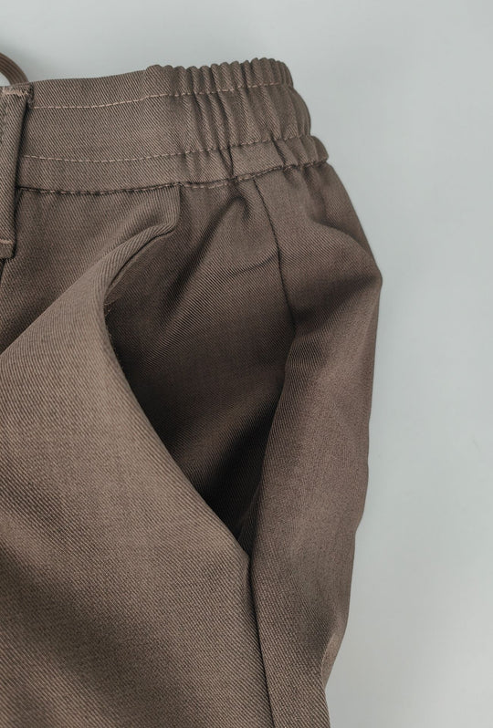 Pantalaccio Uomo invernale Mezzo Elastico modello capri tasca america DRESSERD- FANGO