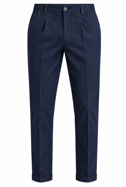 Pantalaccio Uomo invernale Mezzo Elastico modello capri tasca america DRESSERD- BLU