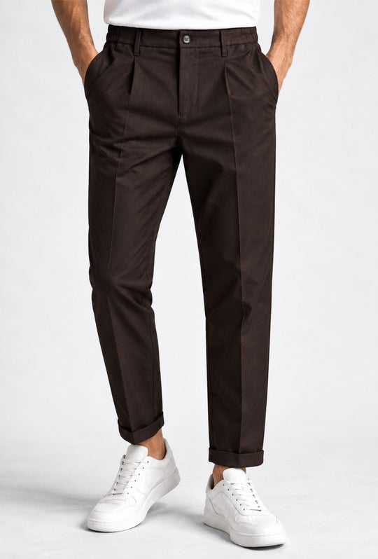 Pantalaccio Uomo invernale Mezzo Elastico modello capri tasca america DRESSERD- MORO