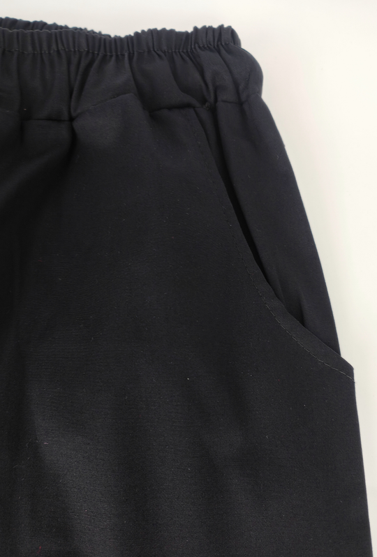Pantalaccio Uomo in Cotone dresserd made in italy- NERO