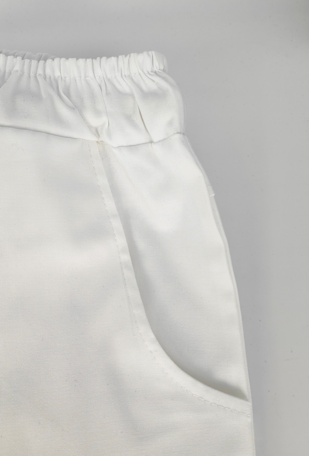 Pantalaccio Uomo in Cotone dresserd made in italy- BIANCO