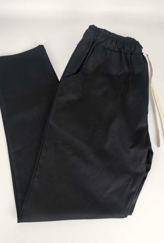 Pantalaccio Uomo in Cotone dresserd made in italy- NERO