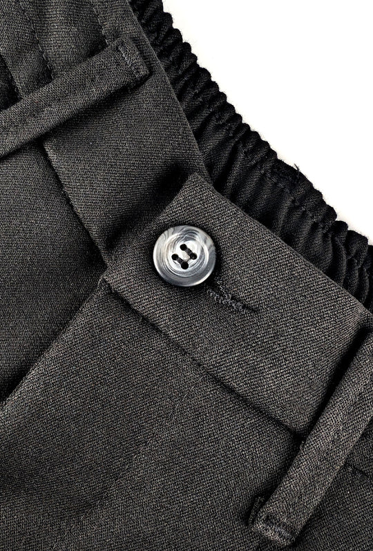 Pantalone uomo Pantalaccio mezzo elastico elegante Dresserd - NERO