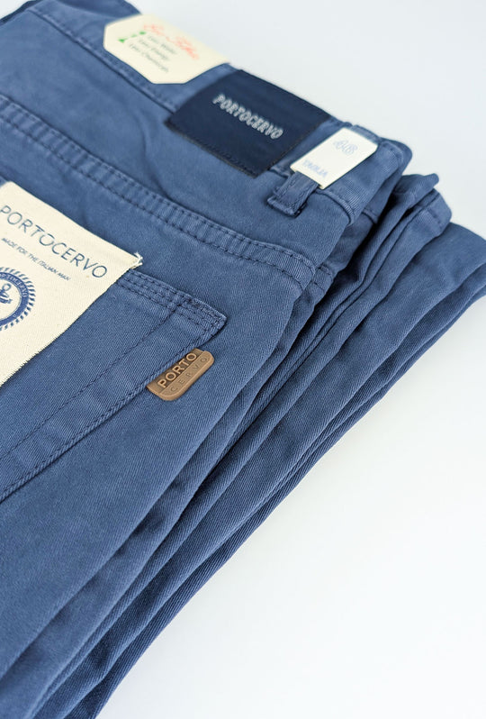 Pantalone Uomo 5 Tasche in gabardina stretch invernale -AVIO