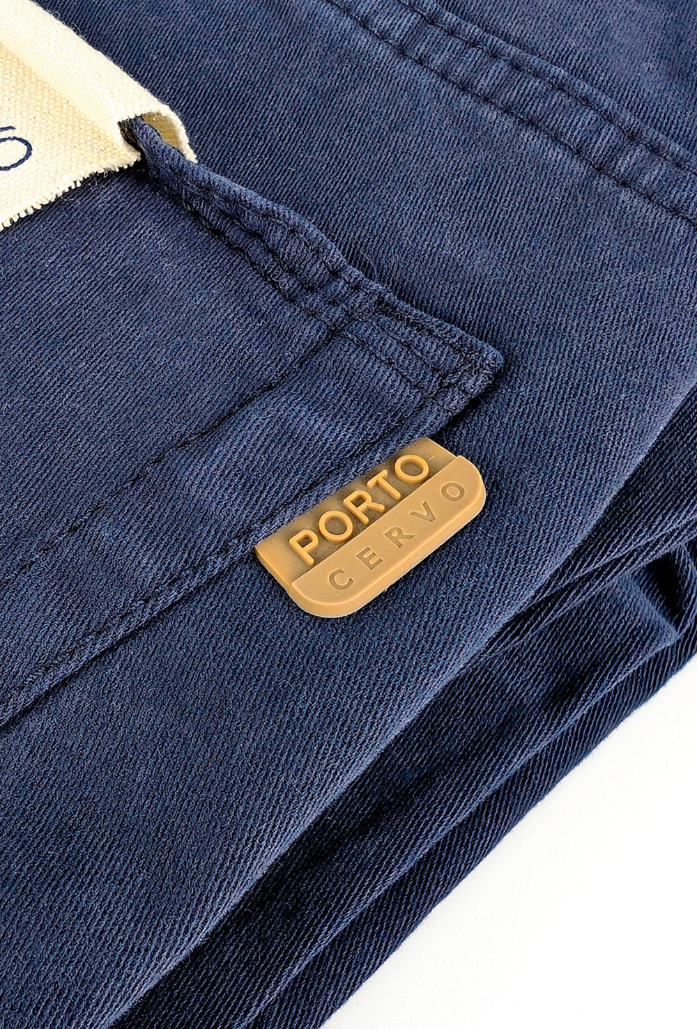 Pantalone Uomo 5 Tasche in gabardina stretch invernale - BLU