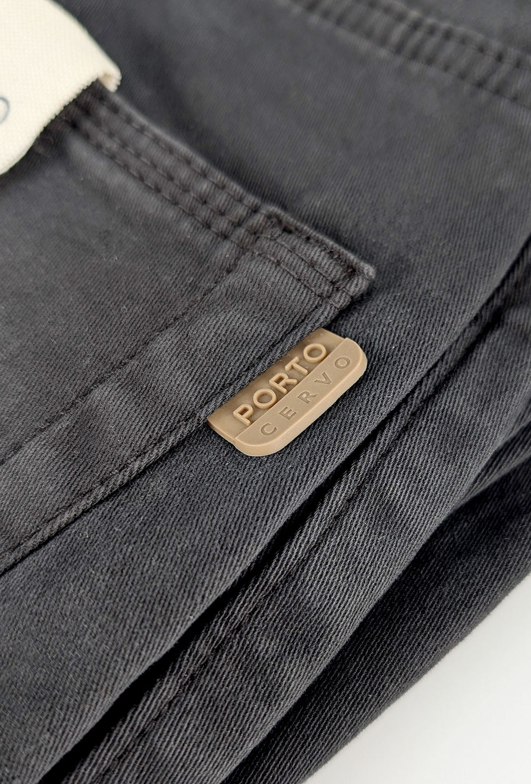 Pantalone Uomo 5 Tasche in gabardina stretch invernale - GRIGIO