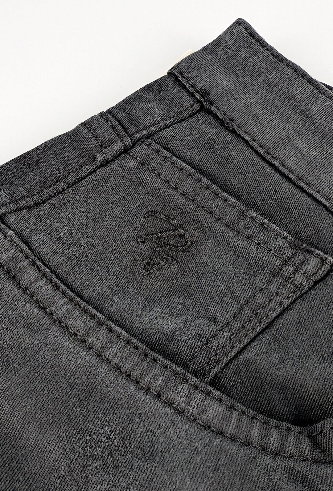 Pantalone Uomo 5 Tasche in gabardina stretch invernale - GRIGIO